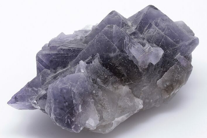 Purple, Cubic Fluorite Crystal Cluster - Pakistan #197015
